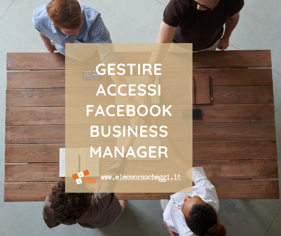 Accessi Facebook Business Manager